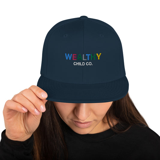 Wealthy Snapback Hat (color)