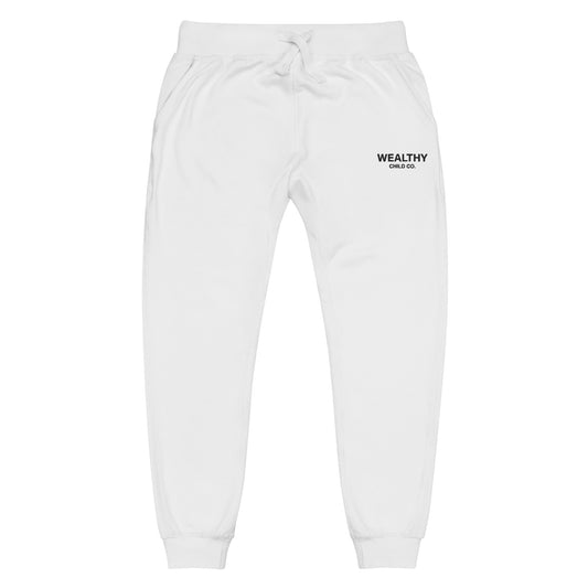 Unisex fleece sweatpants (Short logo)