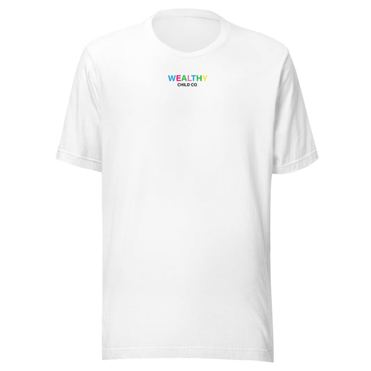 Wealthy Middle Unisex t-shirt (White)