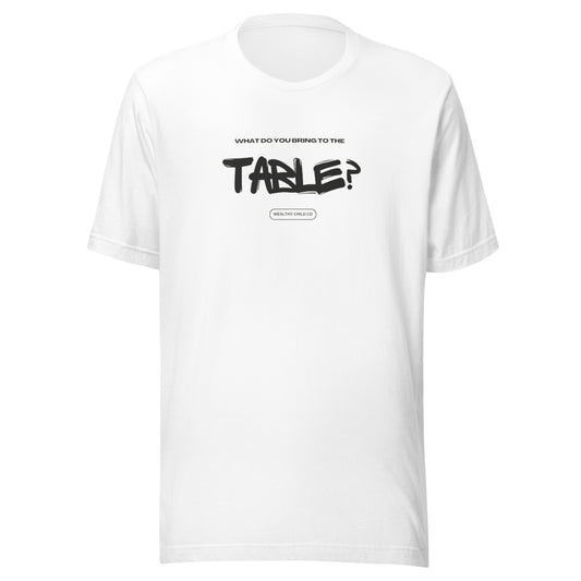 Table Unisex t-shirt